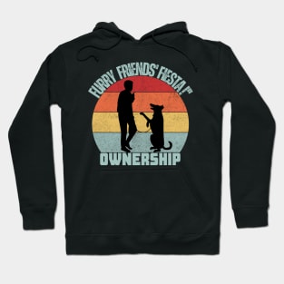 Furry friends'Fiesta!" Hoodie